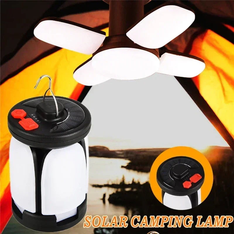 Bright Portable Solar Powered Camp Light
