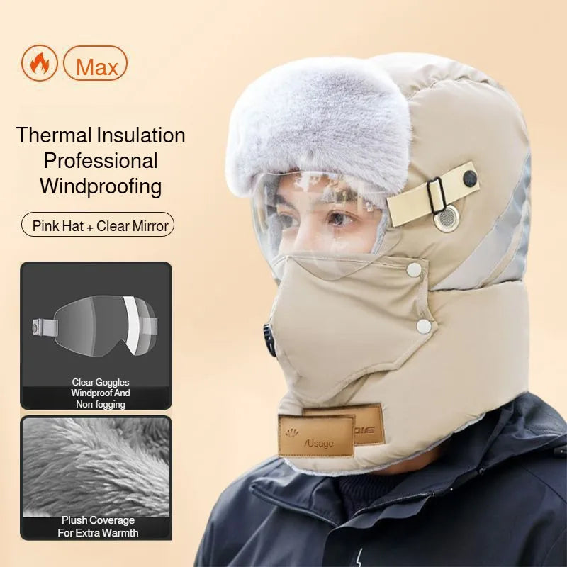Thermal Insulated Winter Face Mask Beanie