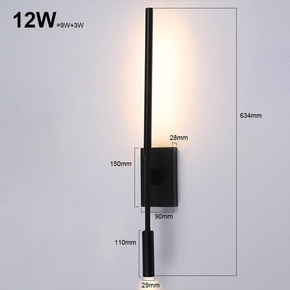 Slim ZERN LED Wall Light