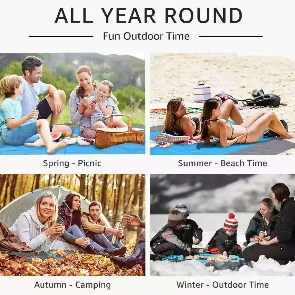 Big Waterproof Outdoor Beach Blanket