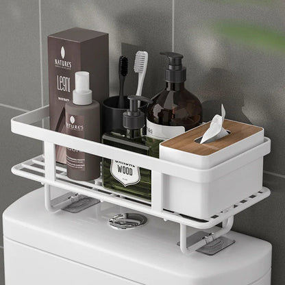 Space Saving Above Toilet Storage Rack