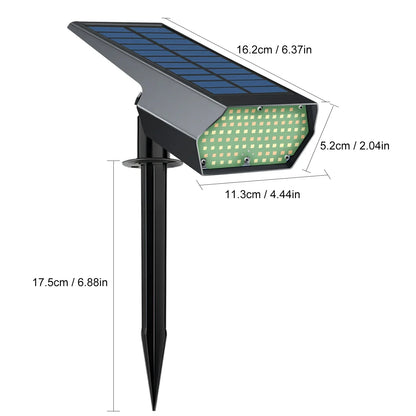 Bright Outdoor Solar Garden Light 92LED Waterproof