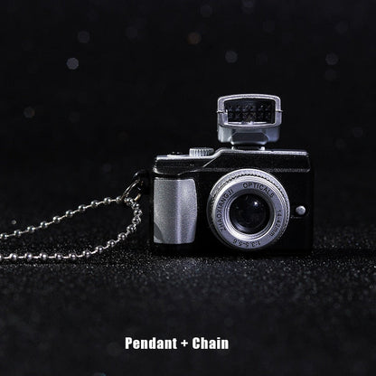 Vintage Style Camera LED Necklace
