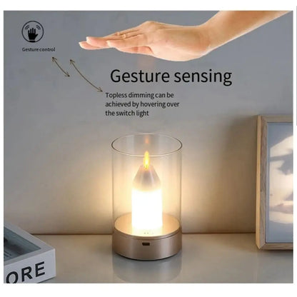 Automatic Sensor Flicker LED Candle Light Lamp