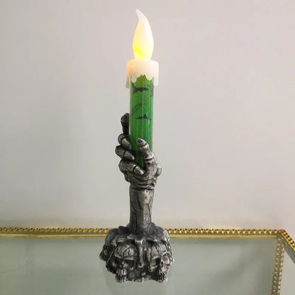 Creepy Halloween Tea Light Lamp