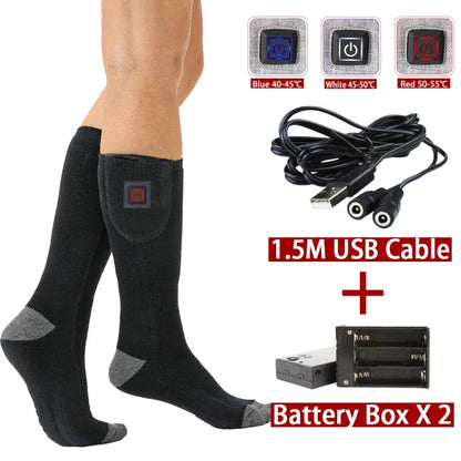 Cozy Heated Socks for Men Women