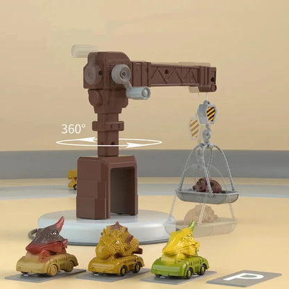 Fun Dinosaur Model Vehicle Set
