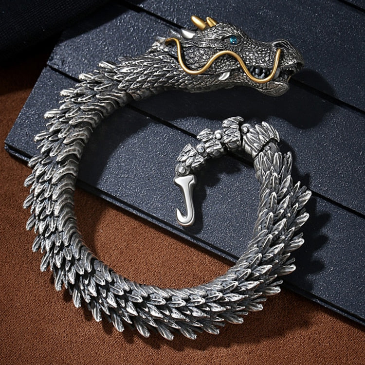 Fantasy Dragon Charm Bracelet - Luxicro