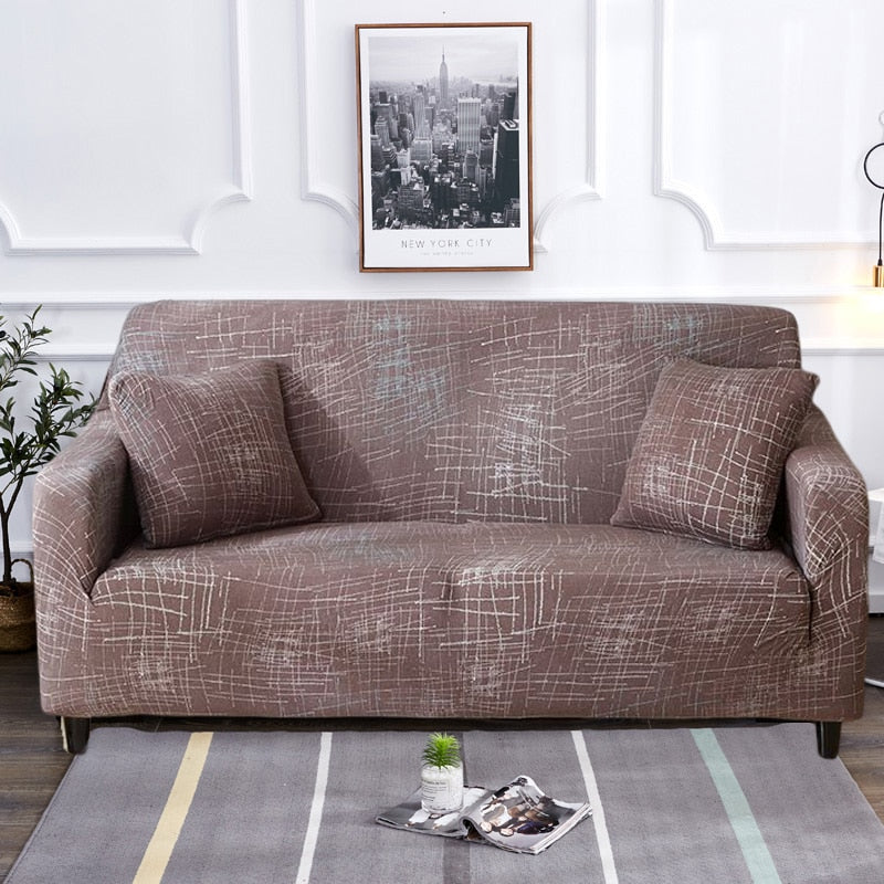 Comfortable Fit Elastic Couch Cover