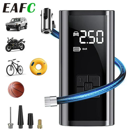 Compact Wireless Air Pump 150PSI Portable Compressor