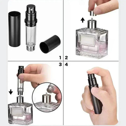 Compact Travel Size Fragrance Spray Bottle