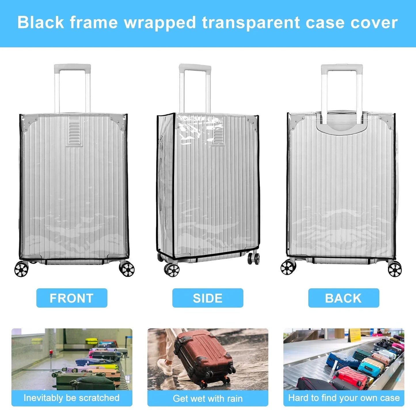 Durable Water Resistant Suitcase Cover