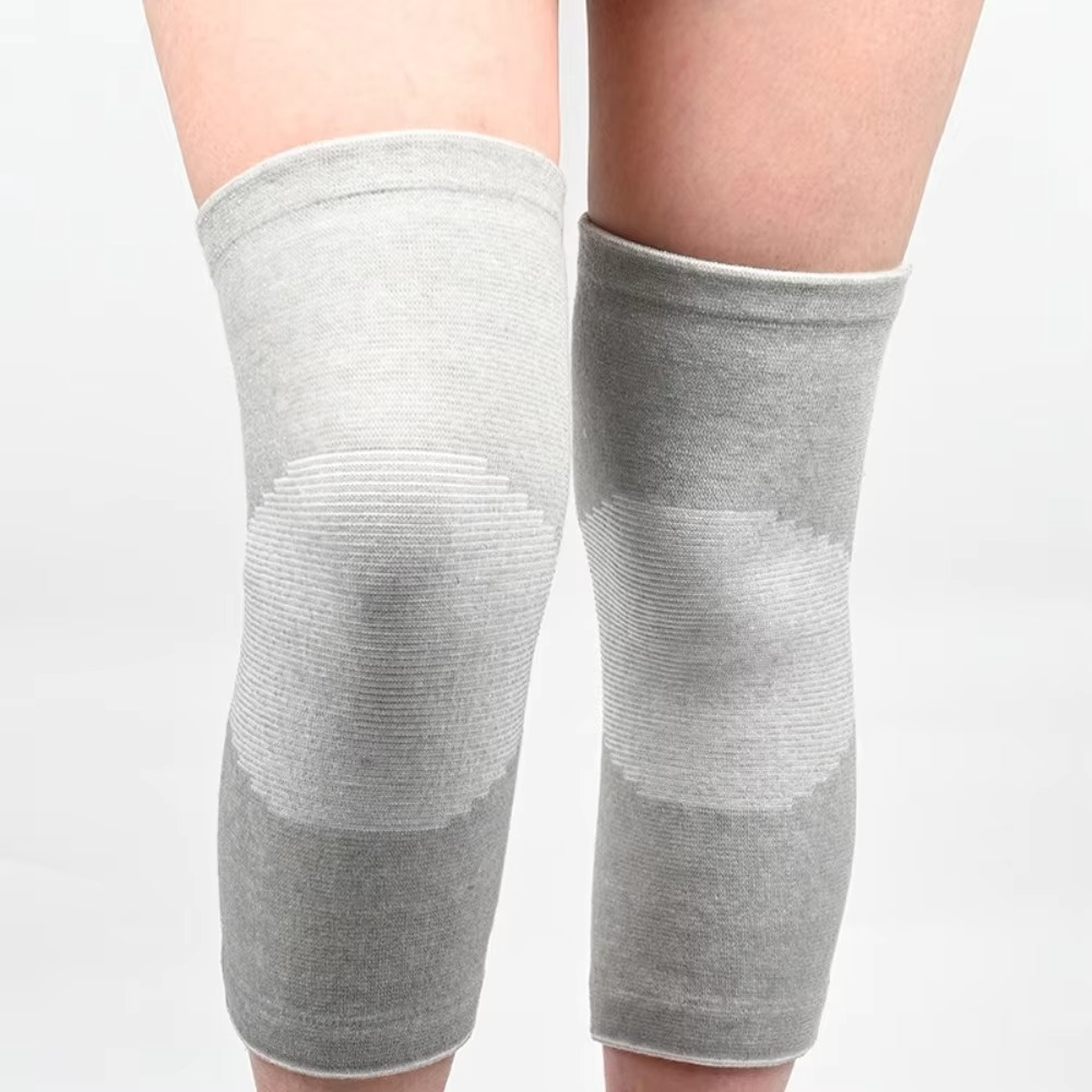 Breathable Bamboo Knee Support Sleeves for Pain Relief