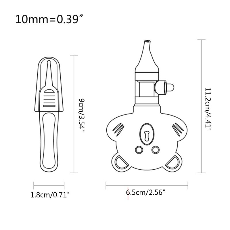 Baby Nasal Aspirator Easy Cleaner