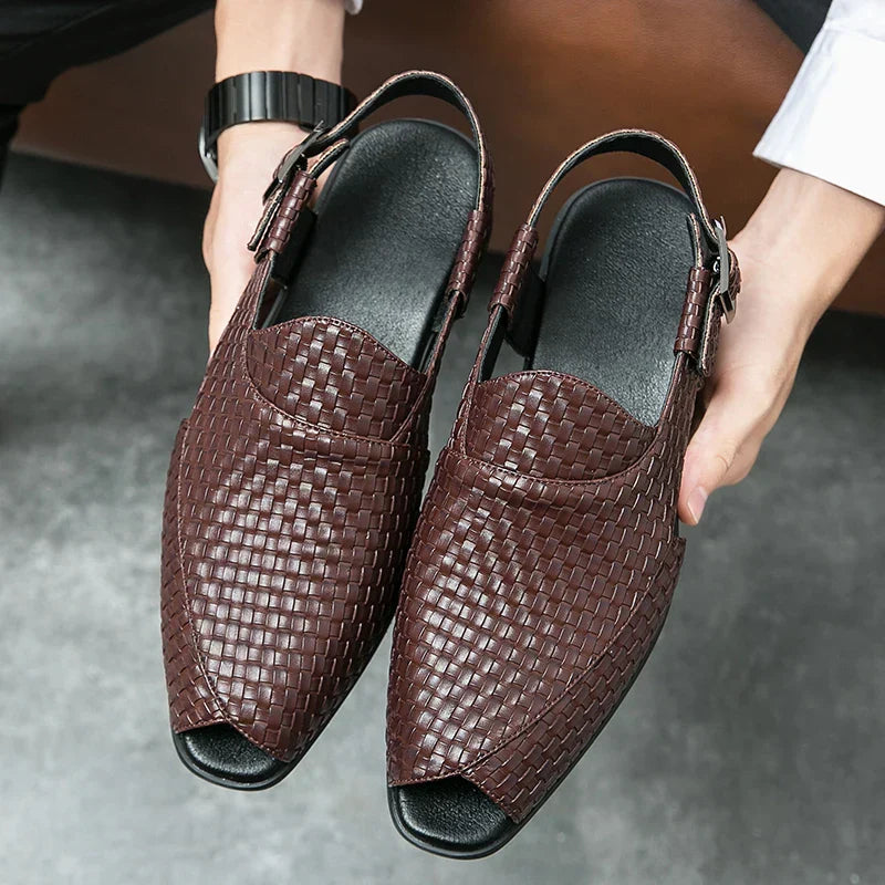 Real Premium Leather Beach Sandals