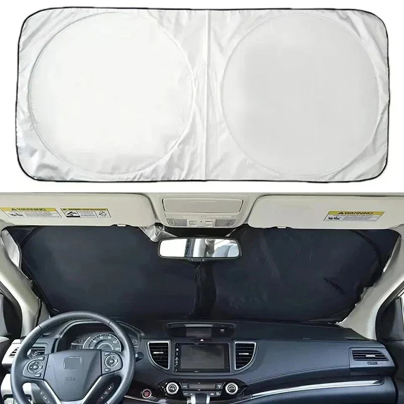 Best Car Sun Shade | Portable & UV Blocker - Luxicro