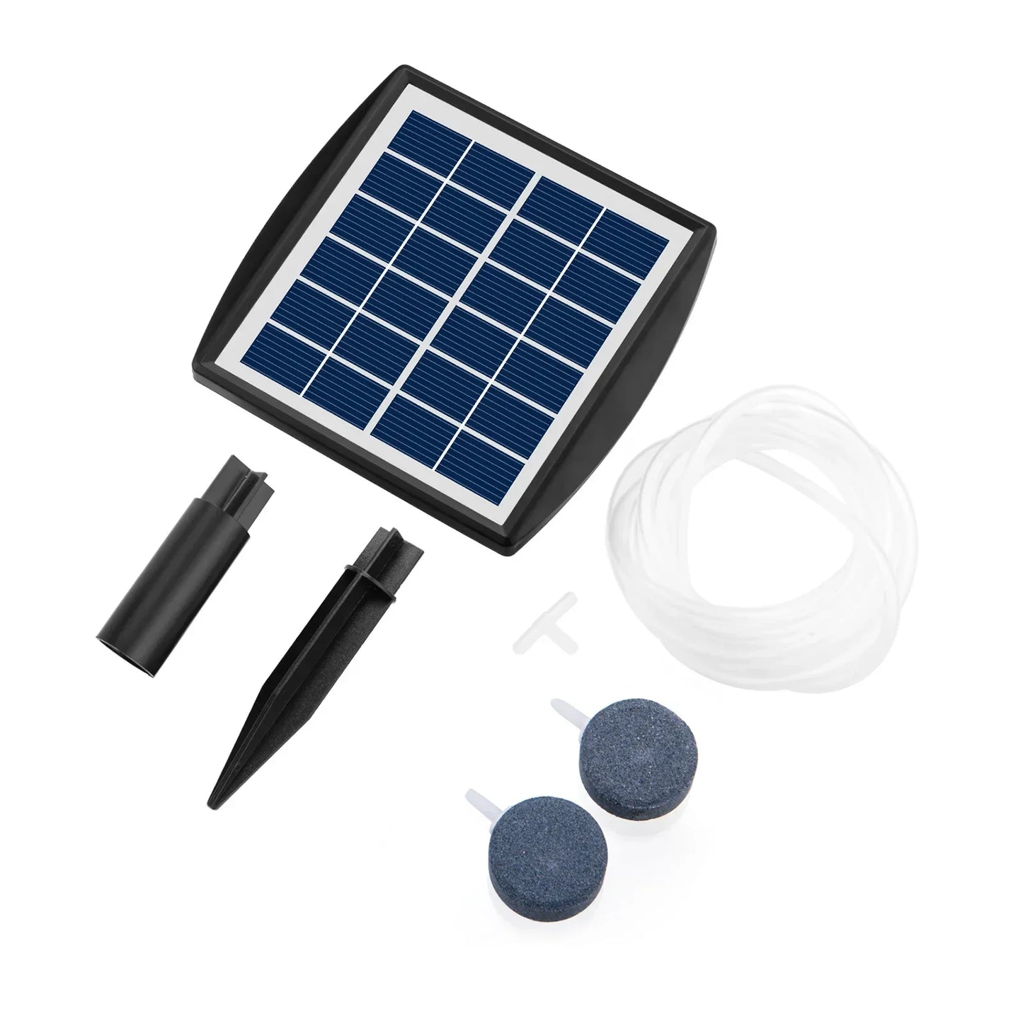 Outdoor Solar Powered Pond Aerator Kit