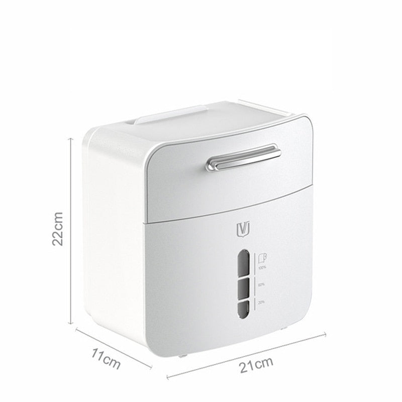 Compact Wall Mount Toilet Paper Holder