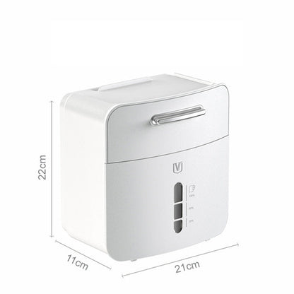 Compact Wall Mount Toilet Paper Holder