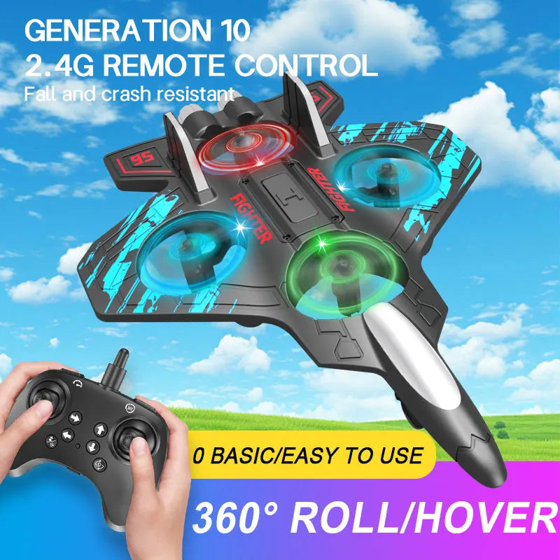 Quick Remote Control Foam Plane Model