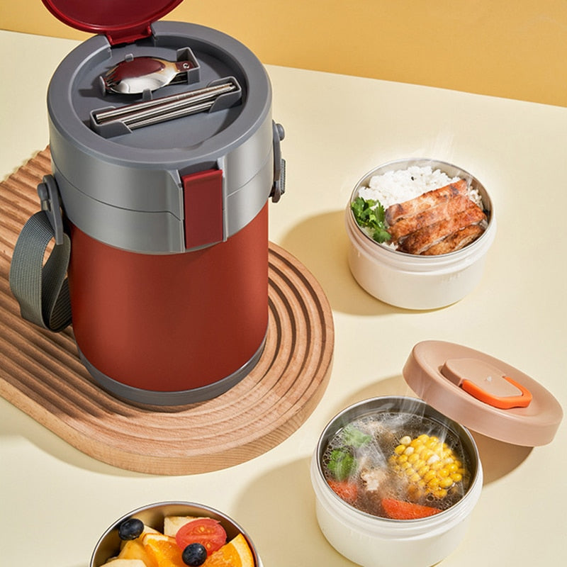 Thermal Stainless Steel Lunch Box Container