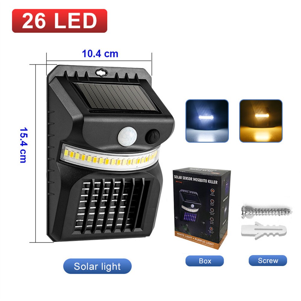 Motion Activated Garden Pest Control Lamp