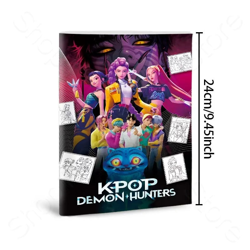 Fun Kpop Anime Manga Coloring Book for Kids