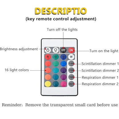 Bright LED Star Night Light with Remote Control