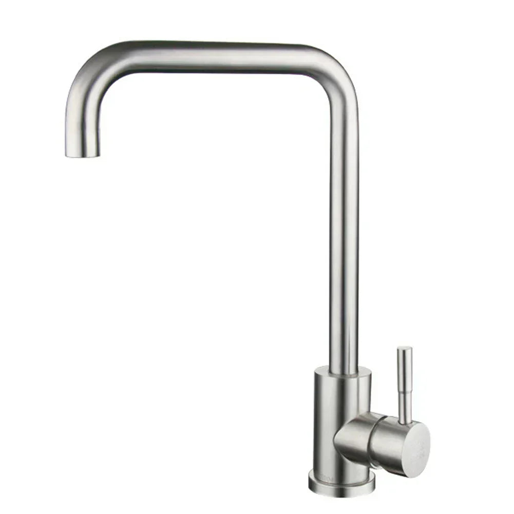 Modern Steel Kitchen Faucet - Luxicro