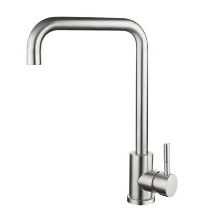 Modern Steel Kitchen Faucet - Luxicro