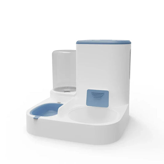 Automatic Pet Food and Water Bowl Feeder Set - Luxicro