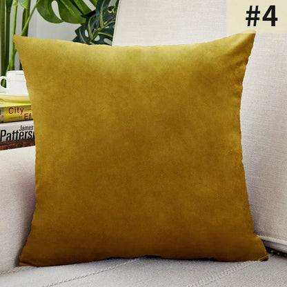 Plush Velvet Pillowcase for Luxury Living Rooms