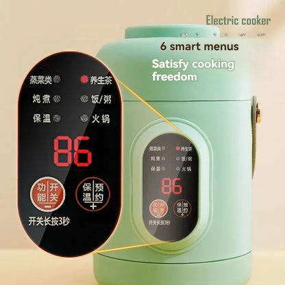 Small Portable Digital Slow Cooker for Home Kitchen