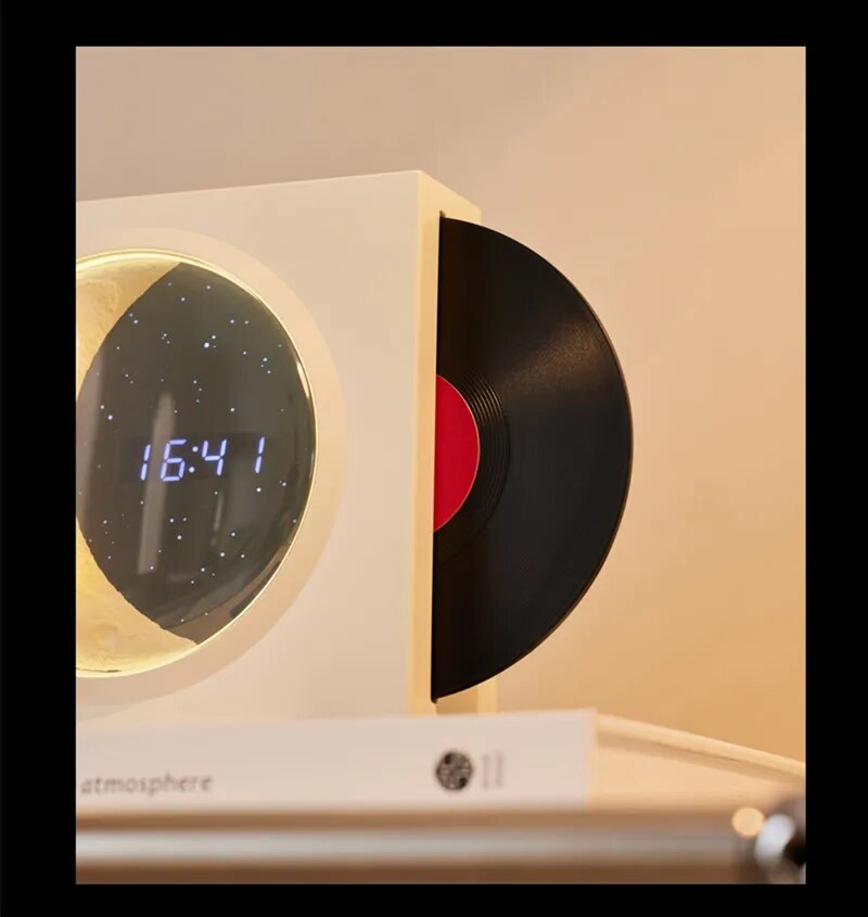 Compact Bluetooth Speaker Alarm Clock