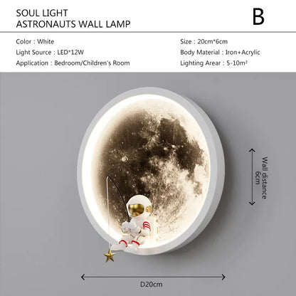 Galaxy Glow Lunar Table Lamp