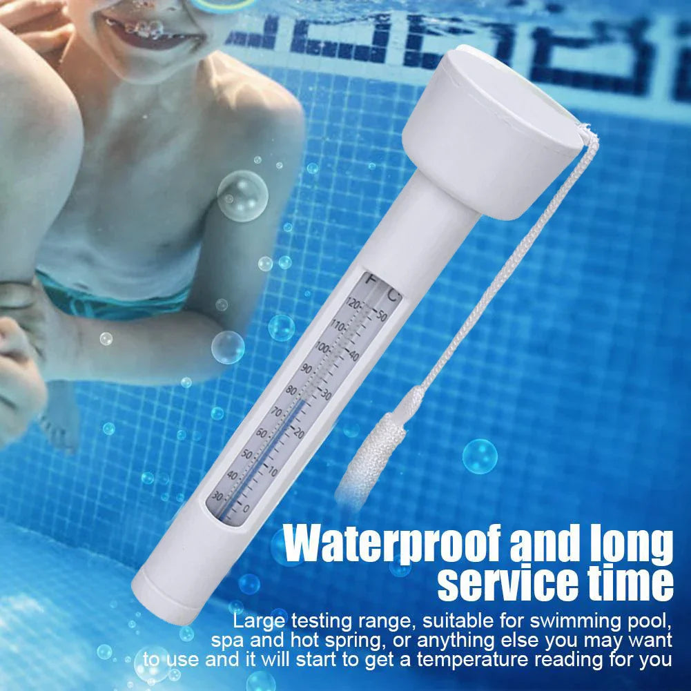 Accurate Pool Thermometer, Waterproof Floating Temperature Gauge