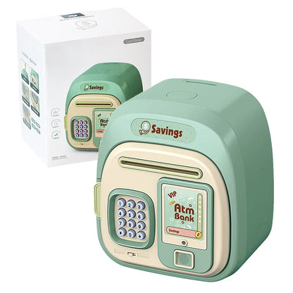 Fun Kids Money Box Password Safe Piggy Bank