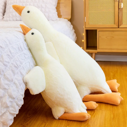 Cuddly White Stuffed Animal Pillow Toy