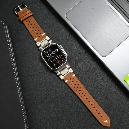 Premium Leather Apple Watch Strap