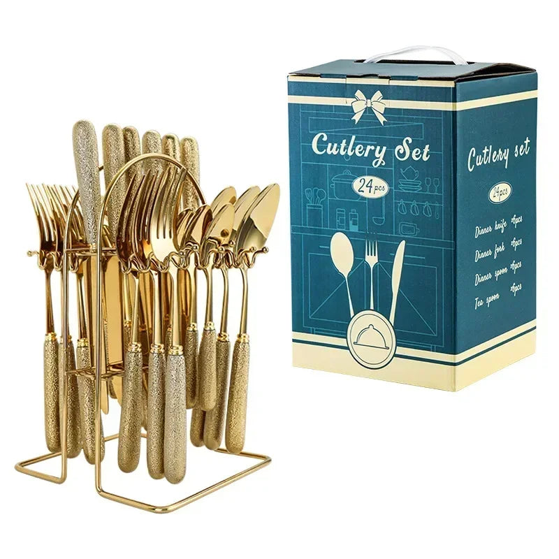 High Quality Metal Utensil Set for Everyday Use