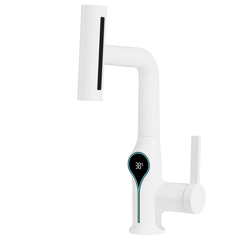 Stylish Faucet with Color LED Temperature Display