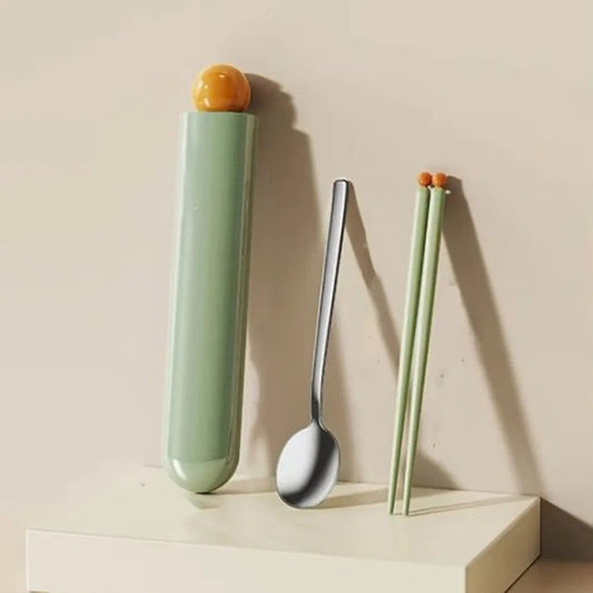 Compact Travel Chopstick Utensil Set - Luxicro