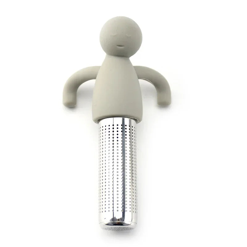 Cozy Human Figure Loose Leaf Tea Steeper