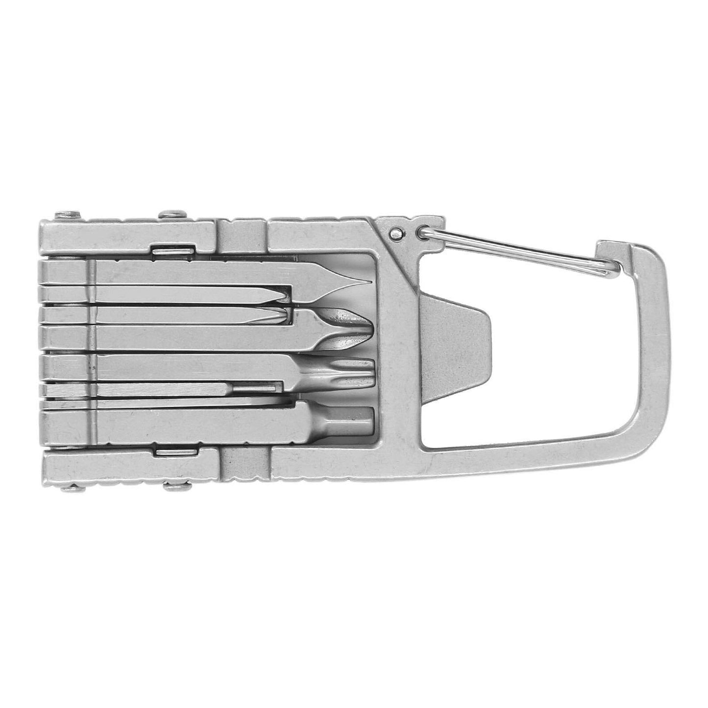 Compact Keychain Tool Kit with Screwdriver