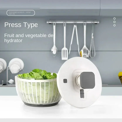 Compact Quick Spin Vegetable Dryer Container