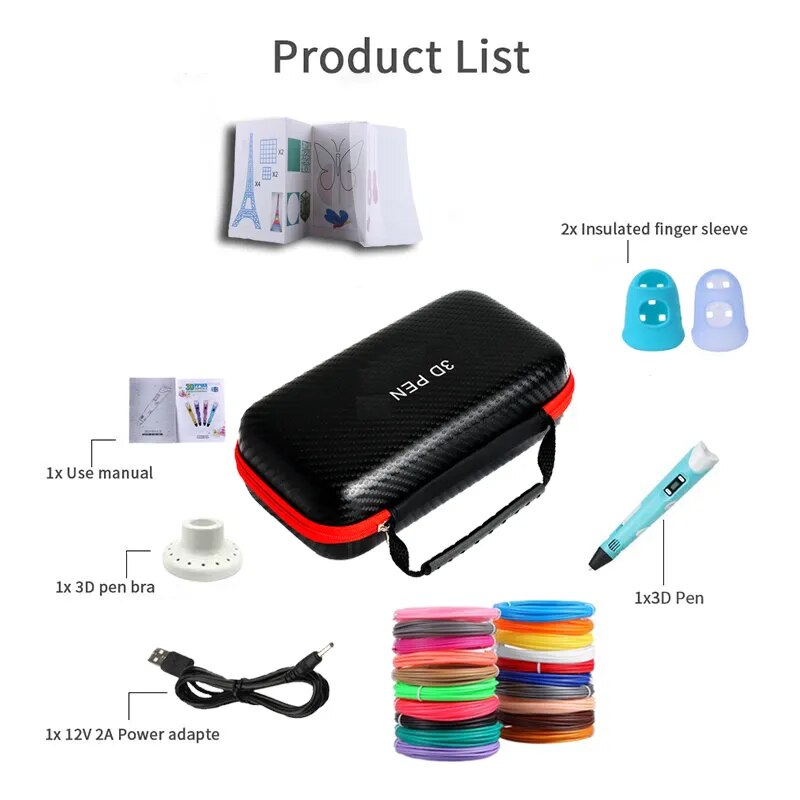 Colorful 3D Children's Drawing Pen