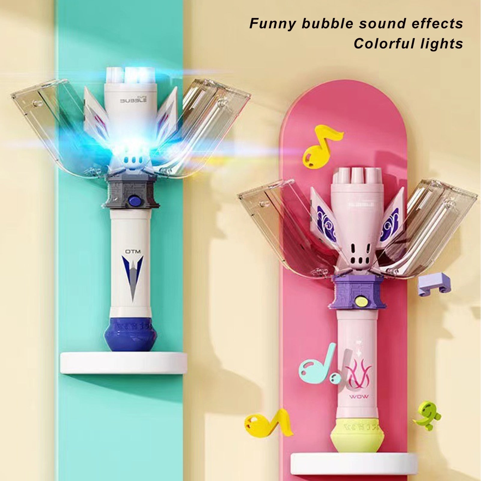 Bright Rainbow Bubbles Toy - Luxicro