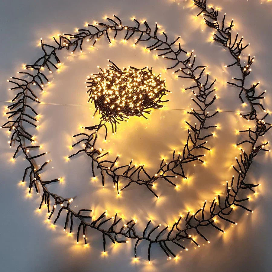 Bright Christmas LED Fairy Lights 10m Warm White String