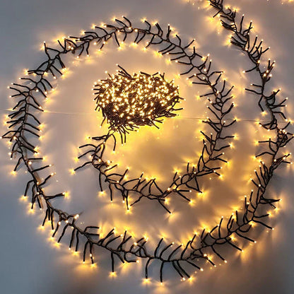 Bright Christmas LED Fairy Lights 10m Warm White String