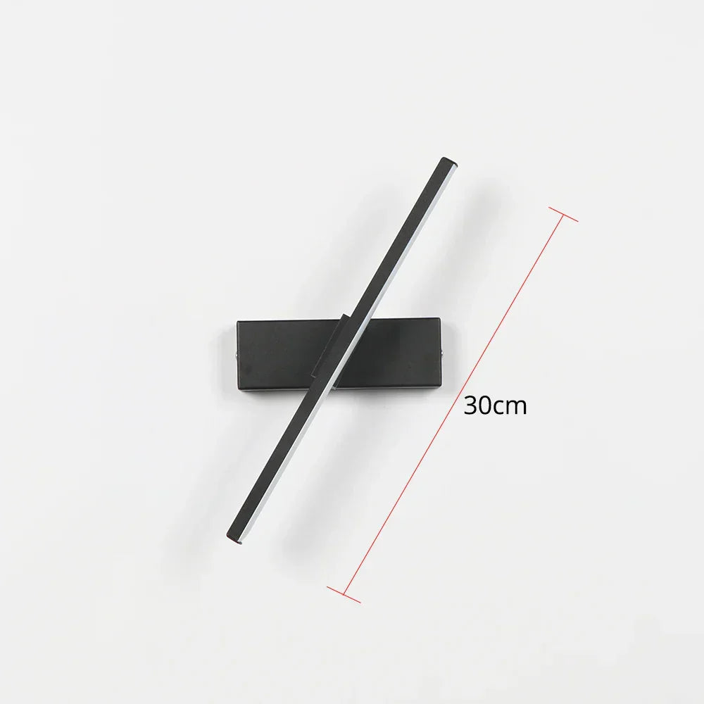 Adjustable Modern LED Wall Light with Wide Swivel